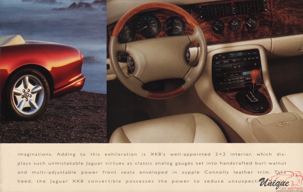 1997 Jaguar Model Lineup Brochure Page 7